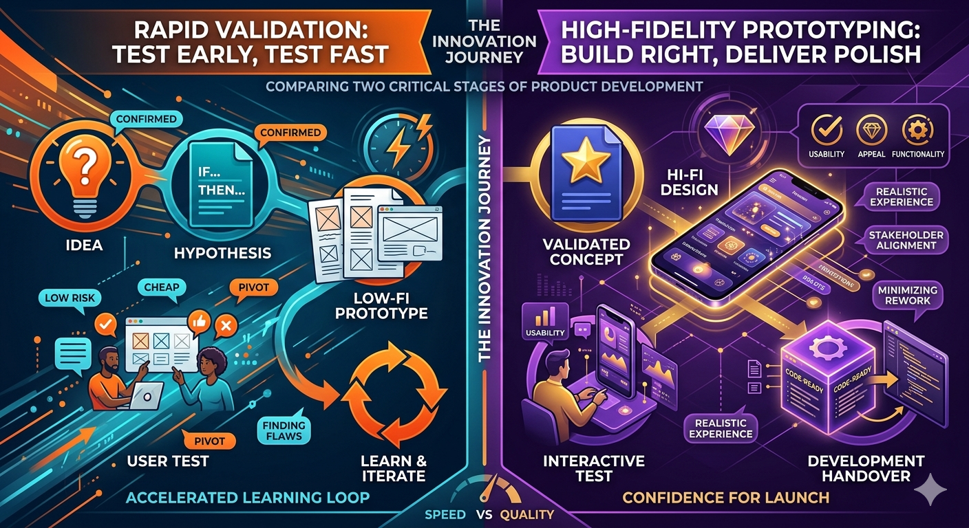 Rapid Validation and High-Fidelity Prototyping