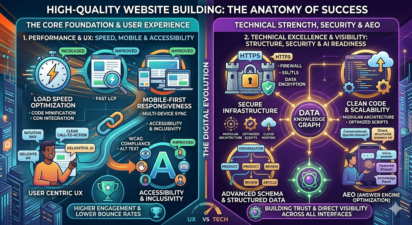 HIGH QUALITY WEBSITE BUILDING